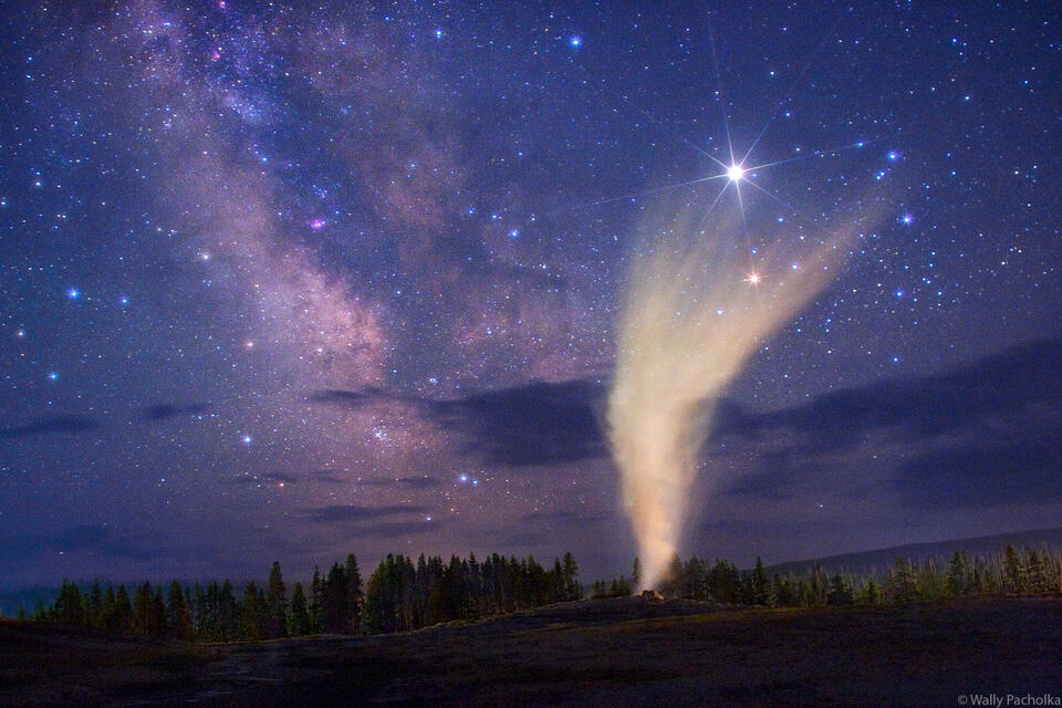 Étoiles, safari de nuit, Yellowstone