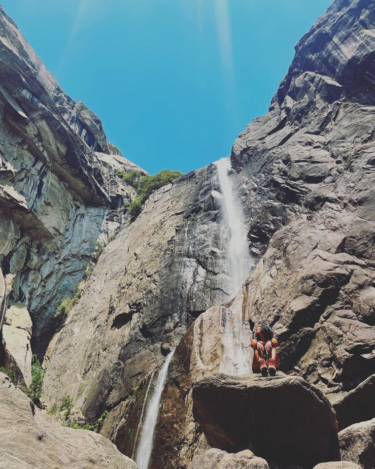 Lower Yosemite Falls Trail, randonnée, Californie