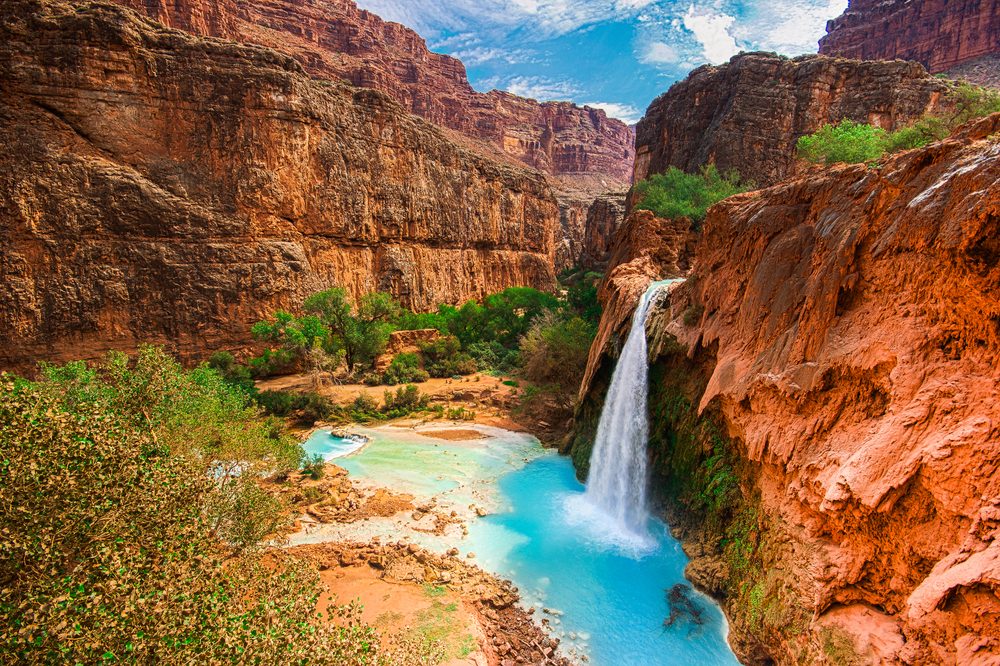 Chute Grand Canyon